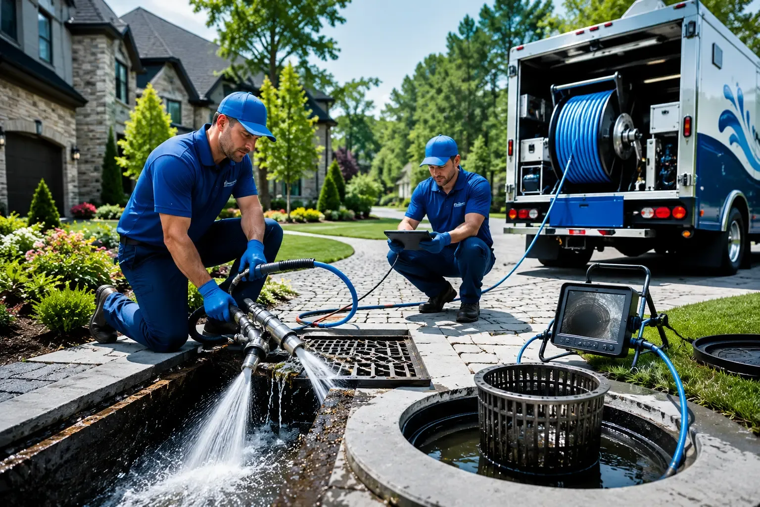 Local outdoor drain cleaning professionals in Branchville, VA